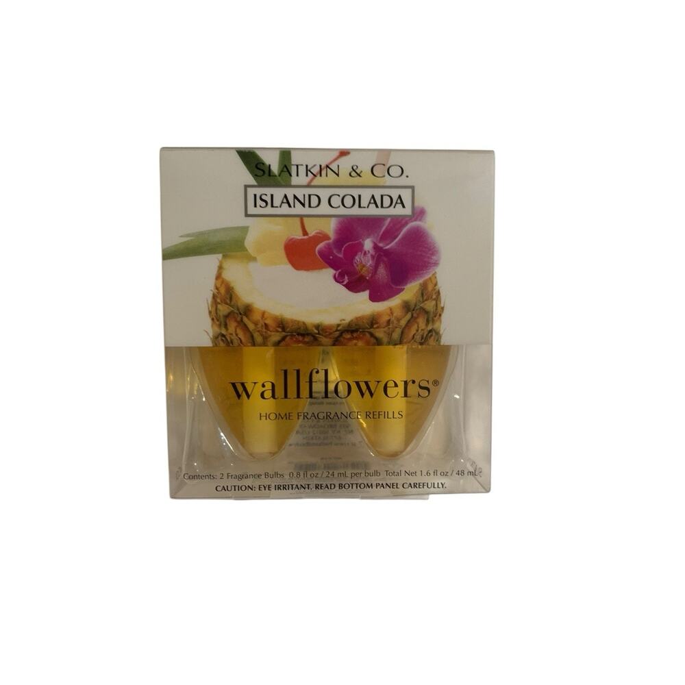 Bath & Body Works Island Colada Wallflower Refills Set of 2 Retired, New & Rare!
